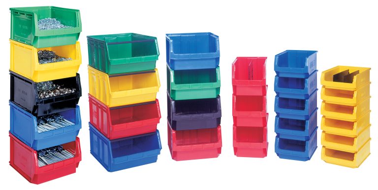 Plastic bins