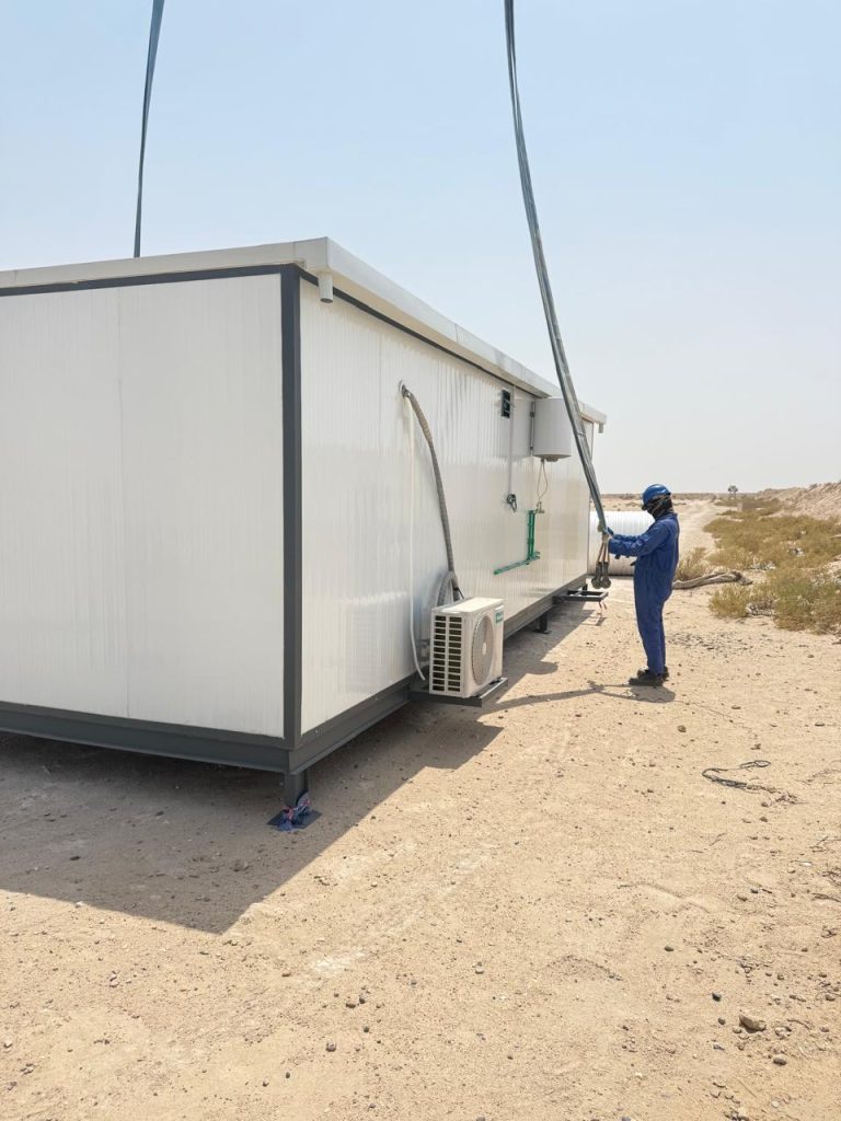 شركة Bonatti – مشروع توريد الكرفانات