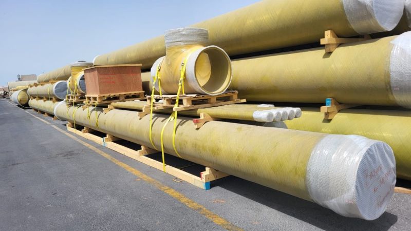 شركة CPECC – أعمال الإنشاء أنابيب GRE